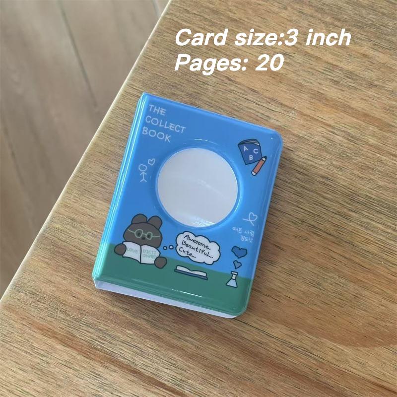 

Cherry Puppy PVC Photocard Album for 3 Inch Kpop Idol Card Holder Cartoon Photo Card Collection Book Anime Card Sleeves 2025 New