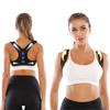 Mulheres Homens Costas Corretor de Postura Respirável Ajustável Parte Superior Das Costas Alívio Da Dor Nas Costas Pescoço Ombro Neoprene Cinto de Correção Corcunda Sentado