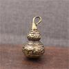 Set of 3 Artistic Gourd Pendants Jewelry Component Gourd Jewelry Findings Suitable for Jewelry Bracelets and Necklaces