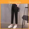 Versatile Women Harem Pants High Waist Casual Slim Plus Nine Size Comfortable Trouser