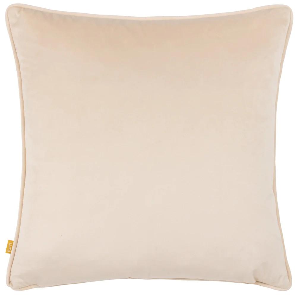 Furn Piping Detail Velvet Earthen Pots Cushion Cover