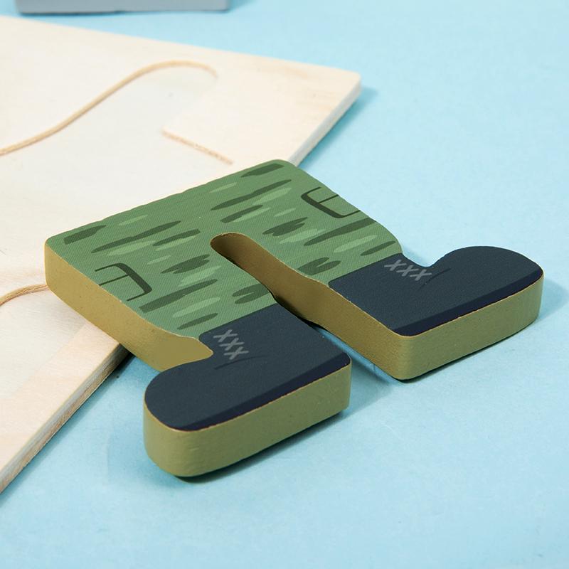 Wooden Dress Up Jigsaw Puzzles Educational Toys Change Clothes Games for Toddlers 1 2 3 Year Old Kids Girls Boys Birthday Gifts