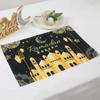 Ramadan Decoration Meal Mat EID Mubarak Decoration 2024 For Home Meal Mat Ramadan Kareem Islamic Muslim Party Eid Al Adha Gifts