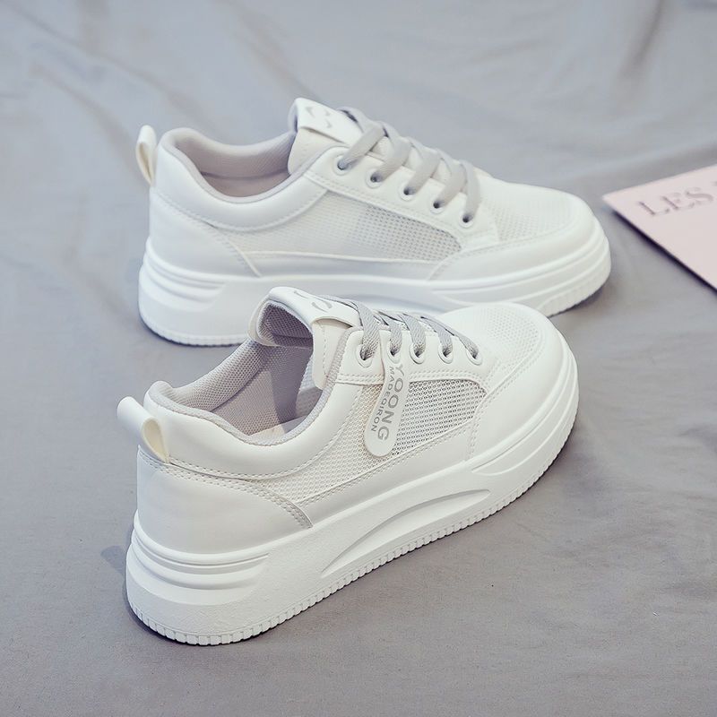 

Little White Shoes Women s 2025 New Women s Shoes Platform Spring and Autumn Sports Autumn Versatile 2025 Spring Casual Popular Shoes 40
