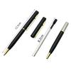 Mini Rotating Pocket-size Ballpoint Pen Metal Material 0.7mm Black Blue Ink Refill Ballpen Office School Supplies Stationery