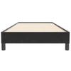 Łóżko Box Spring Bez Materaca Czarne 90X220 Cm Aksamit