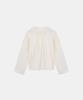POETSEOUL Double Tie Blouse_Ivory