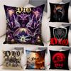 Heavy Metal Music DDioS Band  Pillow Case Natural Linen Organic Fabric DoubleSided Printing Sofa Home Decor Gift Pillow Case