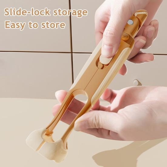 Anti-Scalding Clip Non-Slip Kitchen Tongs Heat-Resistant Plastic Utensil for Bowls And Baking Pans Whale Design Pot Gripper Multi-Purpose Cooking Tool