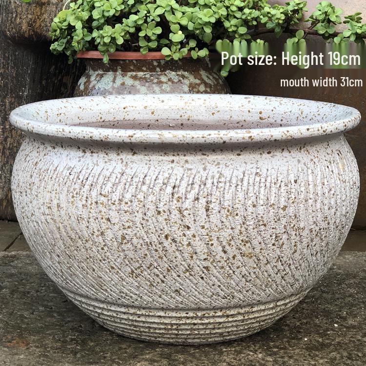 Extra Large Ceramic Succulent & Flower Pot for Trees and Plants