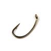 Premium 25pcs Egg Caddis Offset Fly Tying Hook 2X Strong Sharp Nymph Hooks Fly Fishing Hook Size #10 12 14 16 18 Bronzed