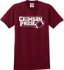 Crimson Pride Football Unisex T-Shirt (S-5X)