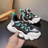 30-41 Children's Plus Size Convenient Fashionable Trendy Thick Soled Casual Sports Shoes Boys' Running Shoes Dad Shoes