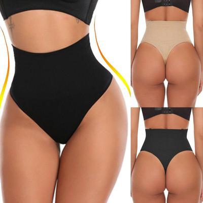Nahtloser Tanga mit hohem Bund zur Bauchformung: Übergröße Body Shaper mit sexy Taille & Hüftlift - Europäischer & Amerikanischer Stil