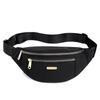 Men's and Women's Street Trend Waist Bag Oxford Casual Color Waist Bag Crossbody Chest Bag