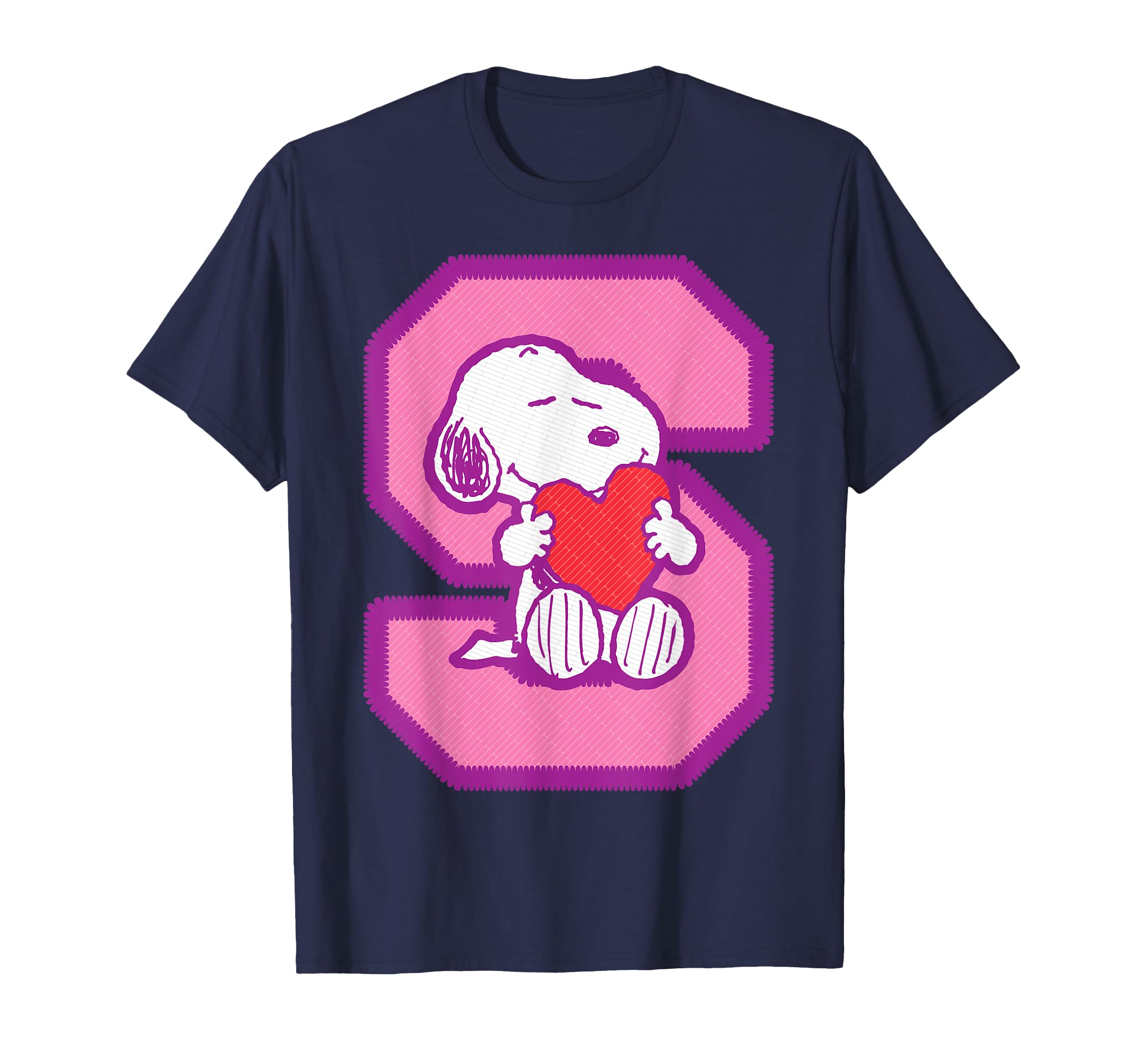 

PEANUTS Snoopy S Hug Love Heart T-shirt