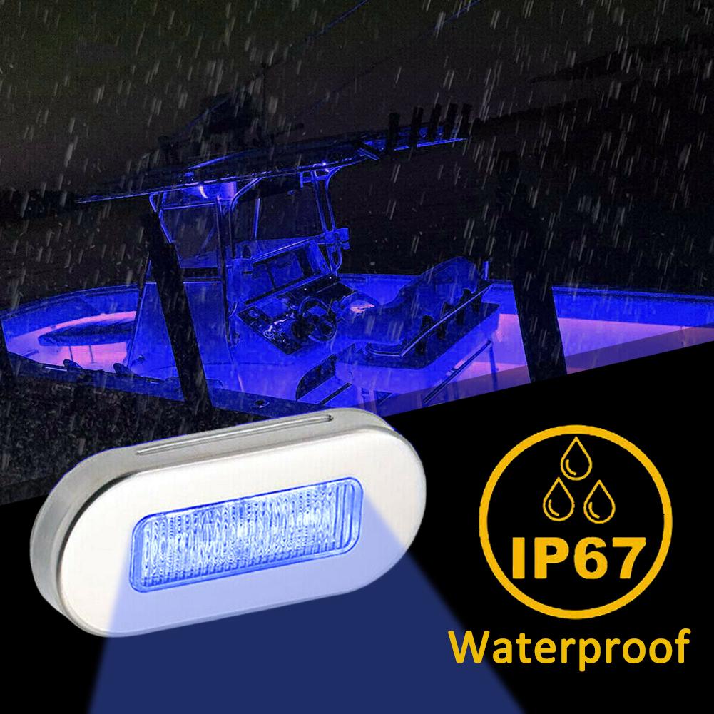 LED Courtesy Light Waterproof Marine Boat Transom LED Stern Light DC 12V LED Tail Lamp Boat Indicator Lamp Boat Yacht Accessory