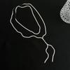 Titanium steel necklace women's light luxury versatile super long snake bone chain can pull niche light luxury design sweater chain women's high sense