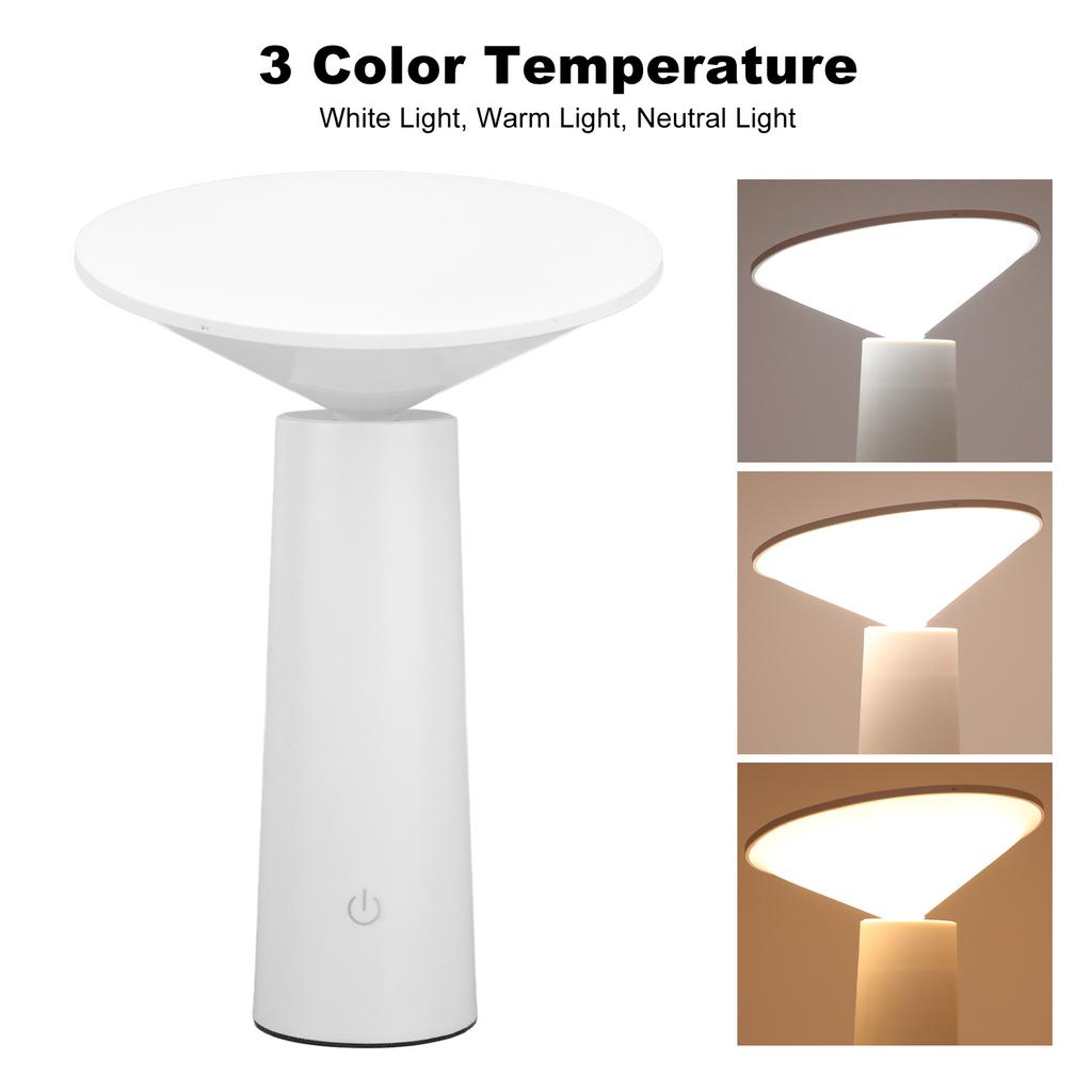 LED Table Lamp Rechargeable Touch Control Desk Light   Eye   Lamp with Battery