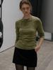 Peulibeo07 Layered Halter Neck Top Set Frfa01Lt08_Olive