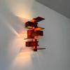 Ancient Style Creative Wall Lamp Retro Style Solid Wood Lamp Bedroom Lamp Background Wall Decoration