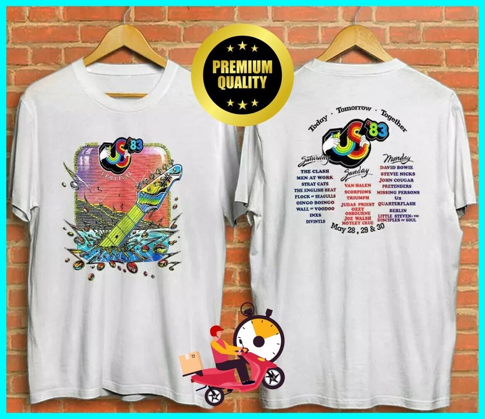

1983 US Festival Vintage T-Shirt Unisex Classic 03983 Shirt Unisex T-Shirt XL