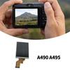 Plastic LCD Screen Replacement for A490 A495 Camera Displays Superior Impact Resistance for Outdoor Use and Travel