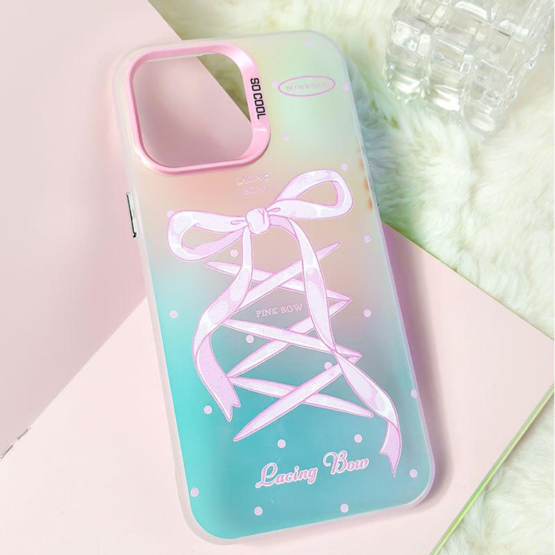 Frosted Laser Phone Case for iPhone 13/14/15Pro and Huawei Mate60/78p