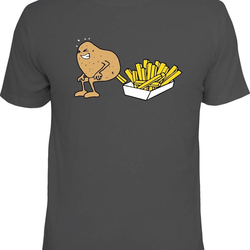 Unisex S Potato Makes French Fries Funny Sayings Shirts Unisex Gift T Shirt