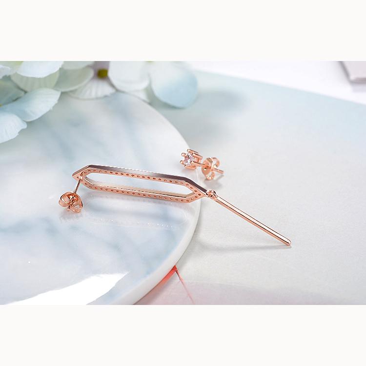 Dlouhý střapec Geometrický Asymetrický Šumivý Temperament Jednoduché Dámské Náušnice Party Doplňky Módní šperky