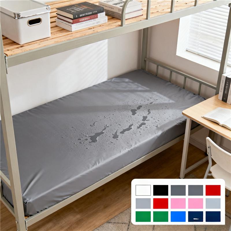 Coprimaterasso Impermeabile Spesso Protettore Lenzuolo con Angoli Regolabile Copriletto Coperta Antibatterica 140x200 160x200