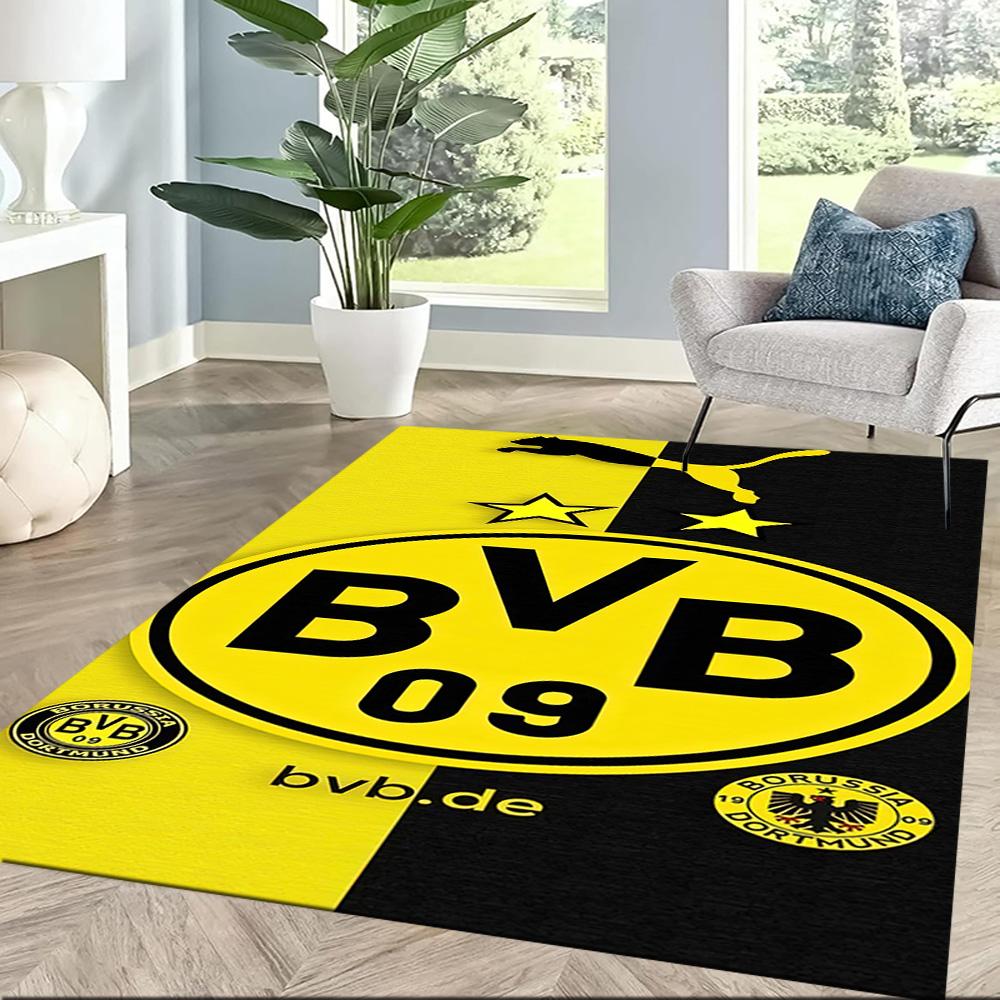 Borussia Dortmund Carpet Design For Decorate Room Entryway Outdoor Hallway Antislip Carpet Office Home Decor Best For Christmas
