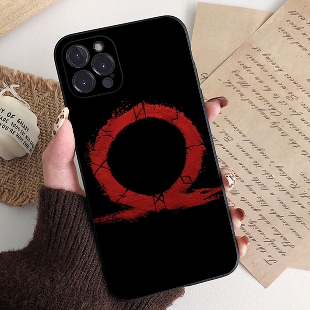 God of War Phone Case Silicone Soft for iphone 15 14 13 12 11 Pro Mini XS MAX 8 7 6 Plus X XS XR Cover