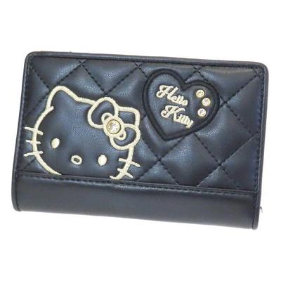 Sanrio Hello Kitty Bifold Wallet with Patch [Sun Art]