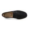 LUXSOLE Espadrile din Iută pentru Bărbați Pantofi Casual Slip-on din Piele Velur de Vacă