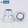 GUWANJI Carbon Steel Hex Lock Nut with Non-Metallic Insert