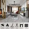 10pcs Wall Sticker PVC Imitation Ceramic Tile Wallpaper Waterproof Kitchen Bathroom Imitation Marble Renovation Background Decor