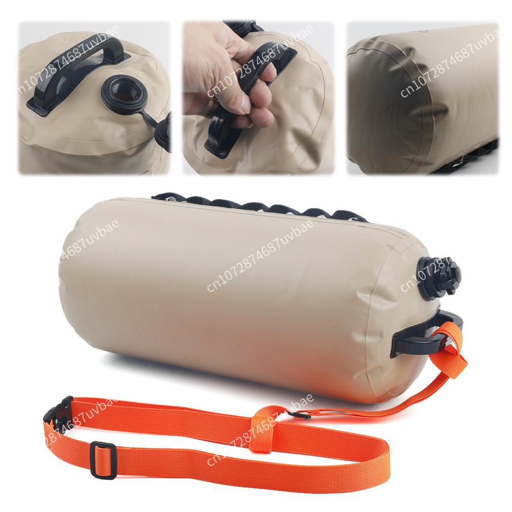 Swimming Buoy Multifunctional Swim Buoy Float with Belt Water Weight Bag Water Container Bag for Beach Pool Snorkeling