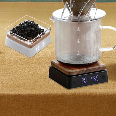 Kaffeewaage mit Timer Hochpräzise Kompakte Küchenwaage Kleine Lebensmittelwaage Handkaffeewaage für Heimküche Kaffee