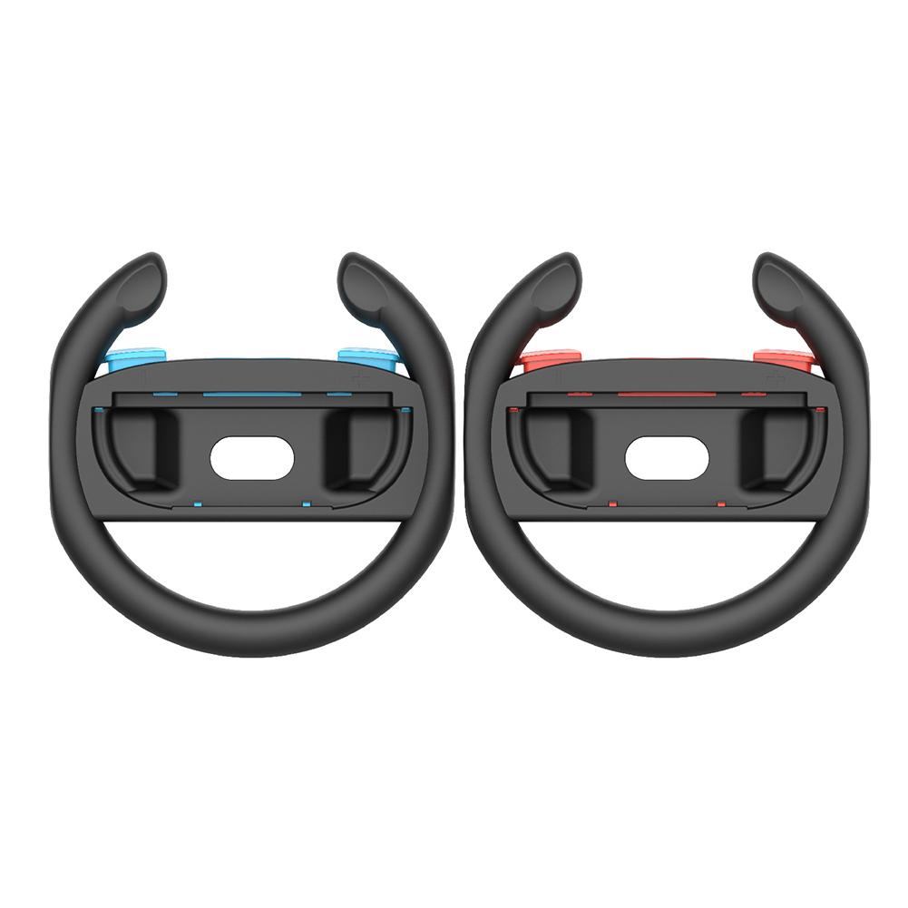 2pcs/Set Racing Steering Wheels for Switch 2 Controller Game Grip Handle Left Right Game Steering Wheel Controller Handle Holder