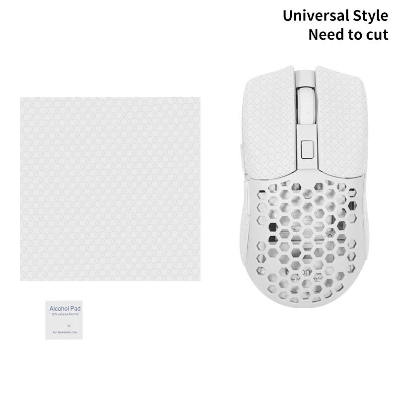 12*11cm DIY Anti-Rutsch Universal Stil Maus Aufkleber Kabellos Gaming Schweißresistent Maus Griffband Abriebfest PC Desktop Laptop