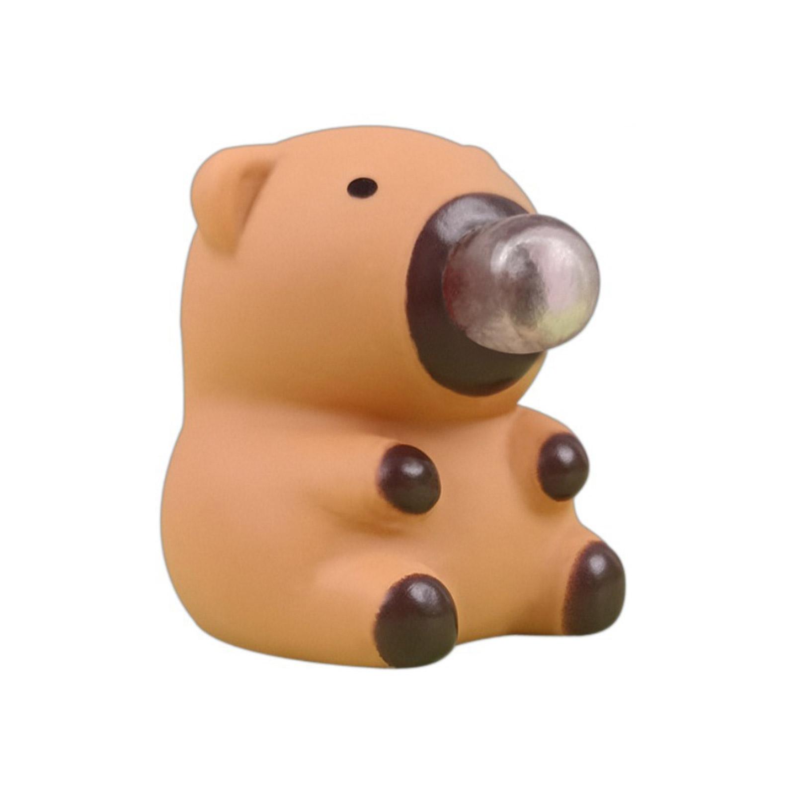 

Новинка, надувающая пузыри, капибара, сжимающая игрушка, новинку, кляп, настольная игрушка, расслабляющая, сжимающая, стрессовая игрушка капибара