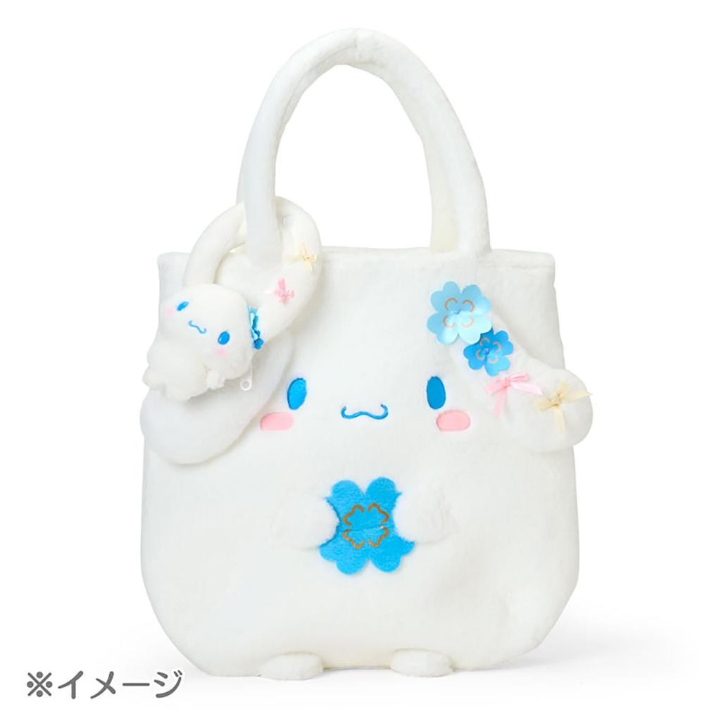 Sanrio Character Tote Bag Blue Cinnamoroll 788732 (Light Clover)
