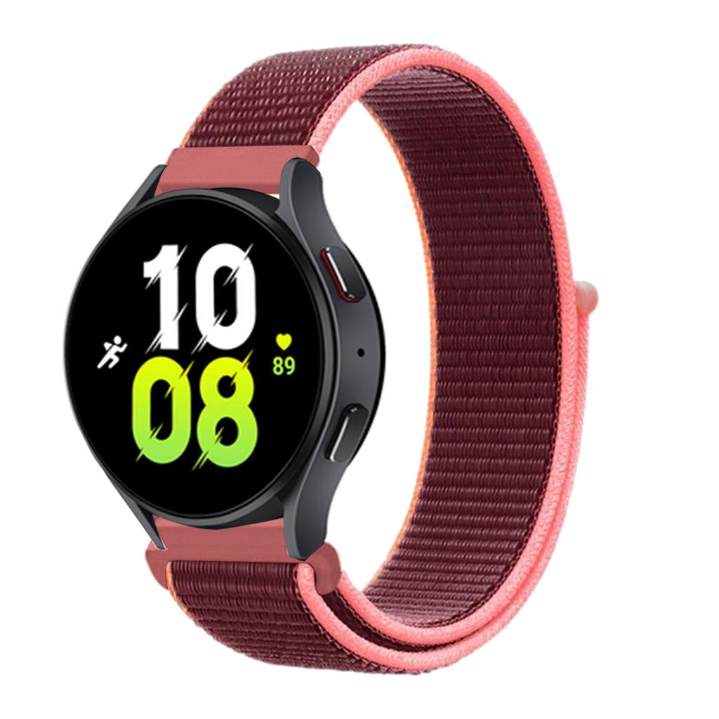 20mm 22mm Nylon Loop Strap For Samsung Galaxy Watch 6/5/4 40mm 44mm Huawei Watch 4/3/GT3-2 Watchband Belt Amazfit GTS 4/GTR Band