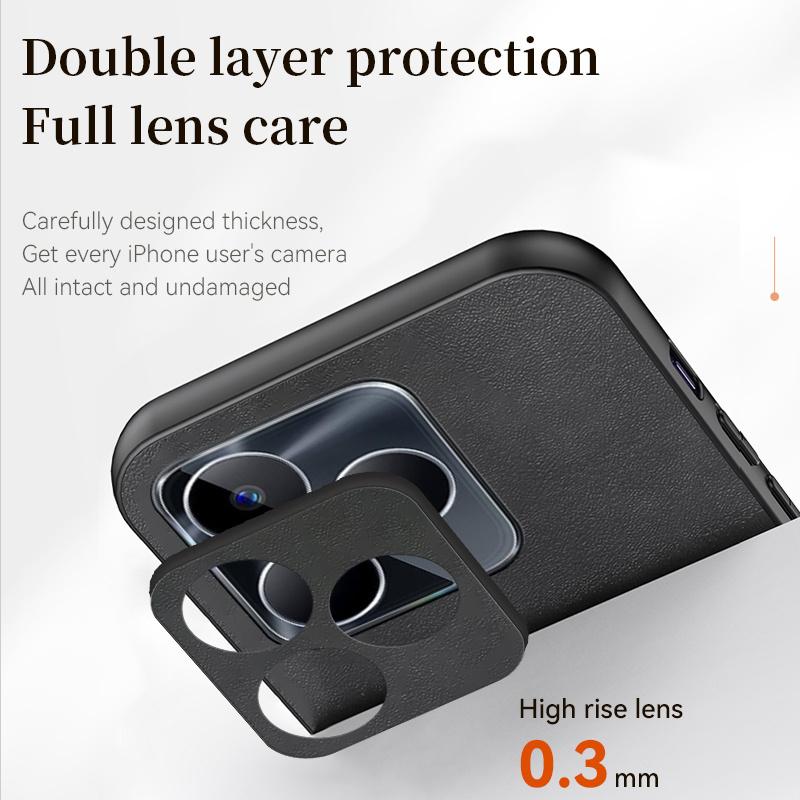 For Oppo Realme C53 Case 6.74''  Luxury Matte Leather Shockproof Phone Case for Opo Appo Realme C53 4G RealmeC53 C 53 Back Cover