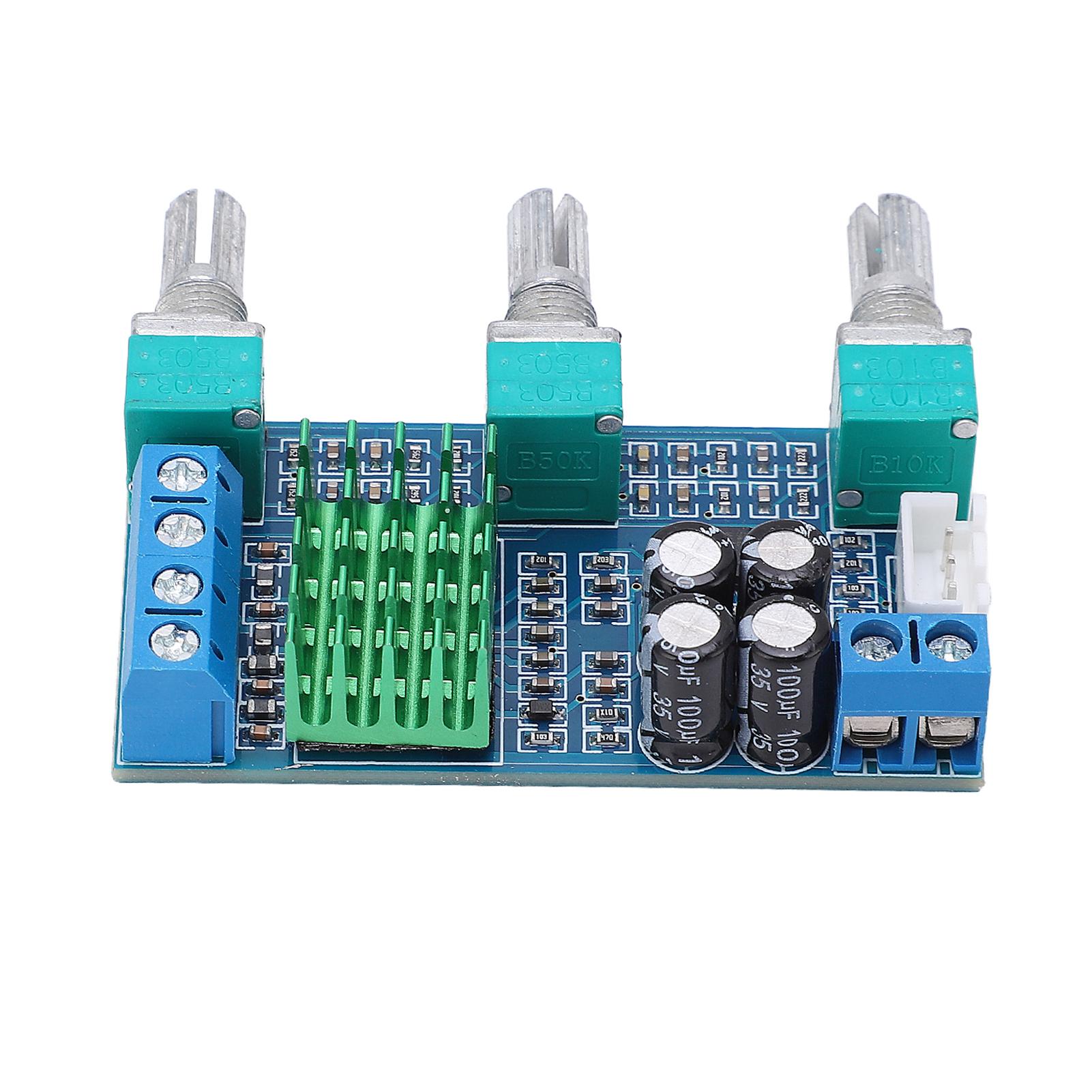 

Power Amplifier Board XHM567 TPA3116D2 Dual Channel Digital Volume Control Module 2x80W for Audio