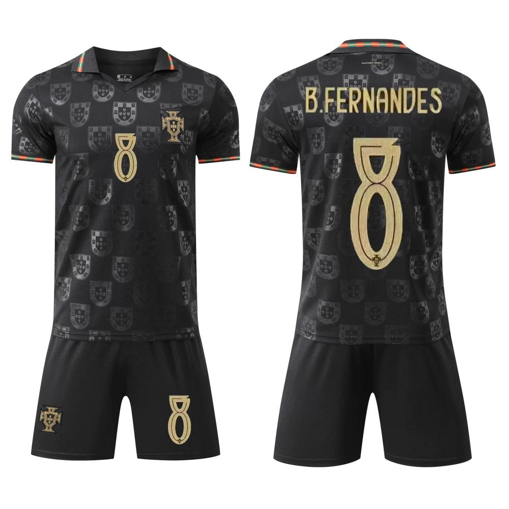 2026 Portugal Football Jerseys Black #8 28