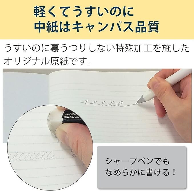 KOKUYO Campus Notebook 10mm light pack of [Smart Campus] (by purpose) grid, green, No-GS30S10LG, 10.