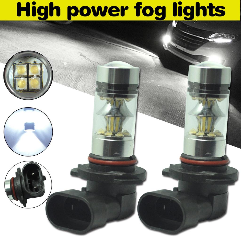 2Pcs 9005/9006 High Power COB LED 100W Fog Driving Light Bulb 6000K For MAZDA 2Pcs 9005/9006 High Power COB LED 100W Fog Driving Light Bulb 6000K For MAZDA