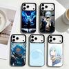 Slime Anime Rimuru Tempest Phone Case For iPhone17,16,15,14,13,12,Pro Max Black Colorful Phone Case